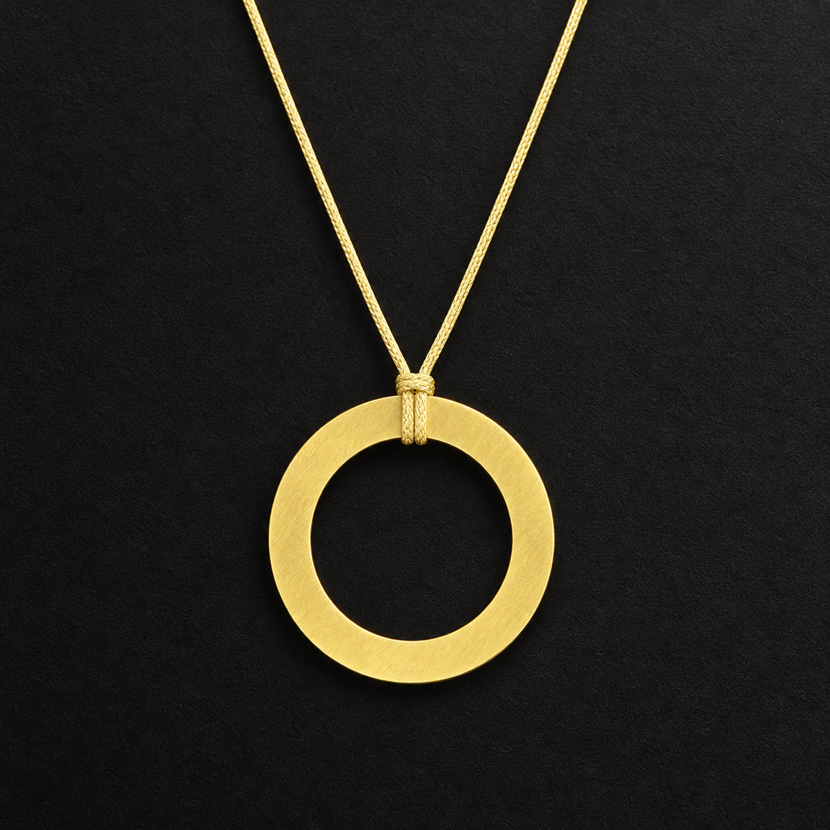 Malayalam Numeral Pendant - CNC-Cut Brass | Made to Order