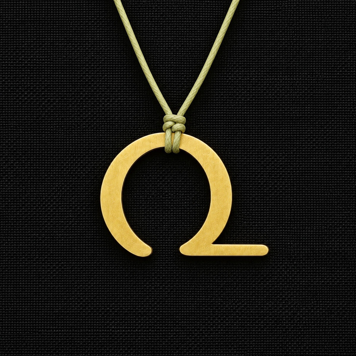 Malayalam Numeral Pendant - CNC-Cut Brass | Made to Order