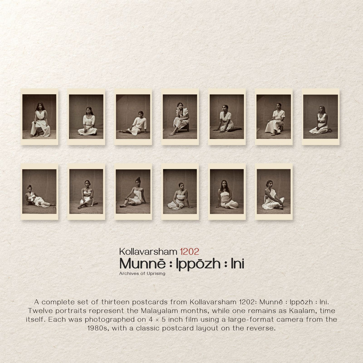 Kollavarsham 1202 Postcard Set of 13